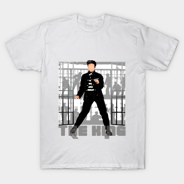 The King Jailhouse T-Shirt by laurelsart2014